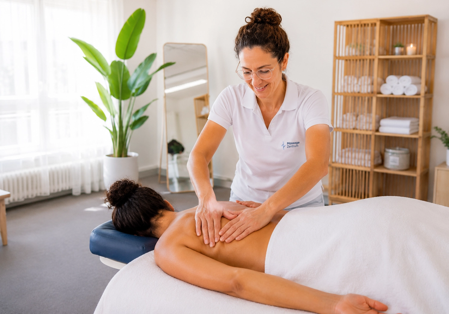Rückenbehandlung in der Massagepraxis beim Berntor – für Biberist